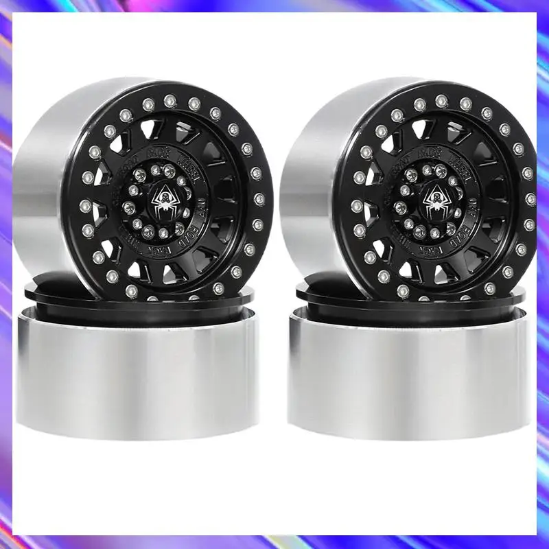 

Набор колес M09K с металлическими бусинами (4 шт.) 1,55 дюйма, 5-спицевый обод для радиоуправления для моделей 1/10 D90 TF2 Tamiya CC01 LC70 MST