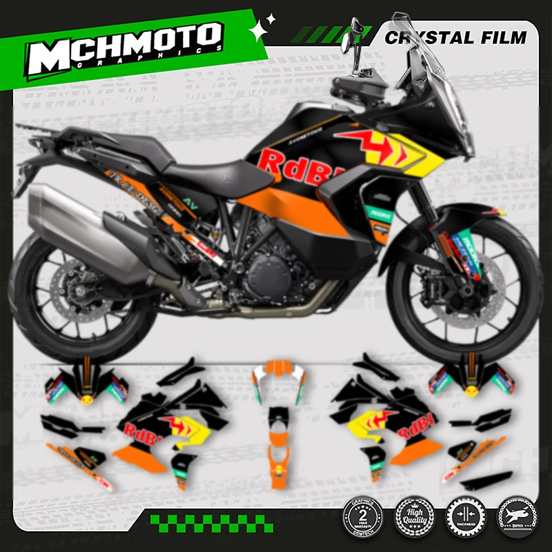 

MCHMFG for KTM 2021 2022 2023 ADV 1290 R S Custom Team Graphics Decals Stickers Kits