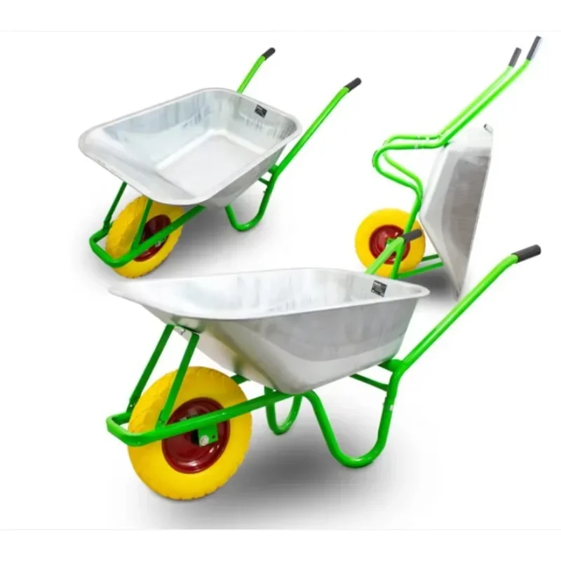 Wholesale Single Wheel Construction Trolley, Garden Bucket Cart Agricultural Garbage Transport Hand Truck