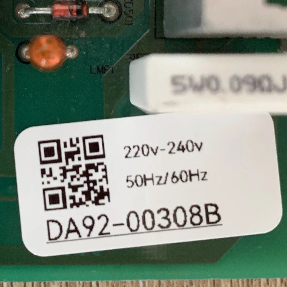 Scheda madre frigorifero, scheda di controllo inverter, numero modello DA92-00308B, per Samsung, originale