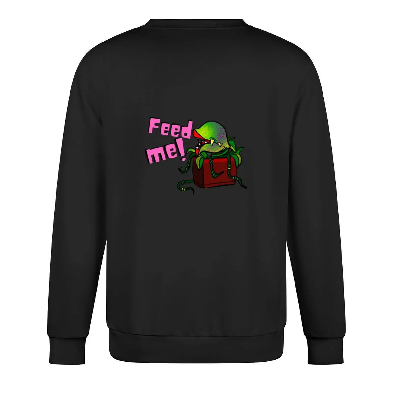 "Feed Me" Little Shop of Horrors - بلوفر أودري 2 ملابس رجالية ملابس الخريف بلوزة ملابس رجالية سترة