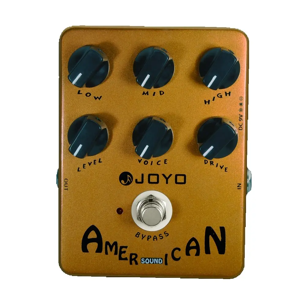 

JOYO JF-14 American Sound Overdrive, педаль для гитары Fd 57 Deluxe, имитационная педаль усилителя от чистого к Overdrive Sound