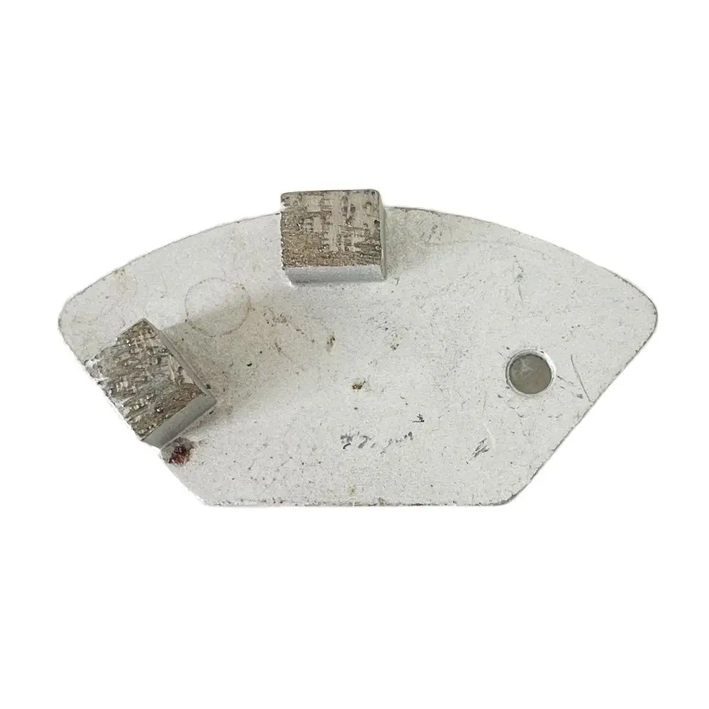 

6Pcs Fan Shaped Metal Diamond Grinding Block Abrasive Pad For Renovating And Polishing Concrete Stone Terrazzo Floor