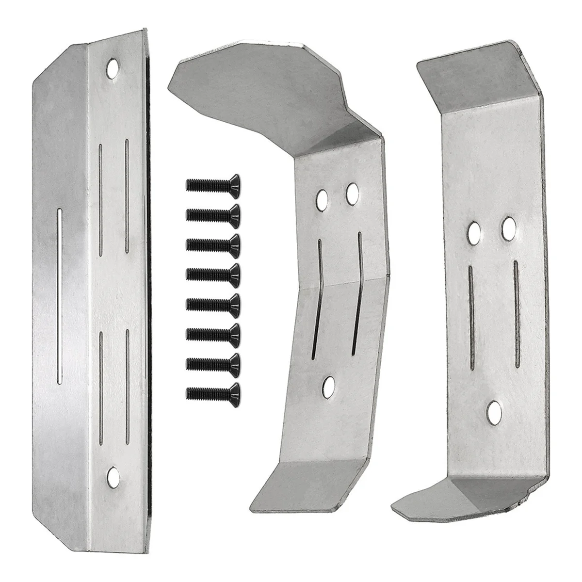 A03R RC Car Upgrade Stainless Steel Chassis Guard Plate Kit for MINI RC Car Accessories