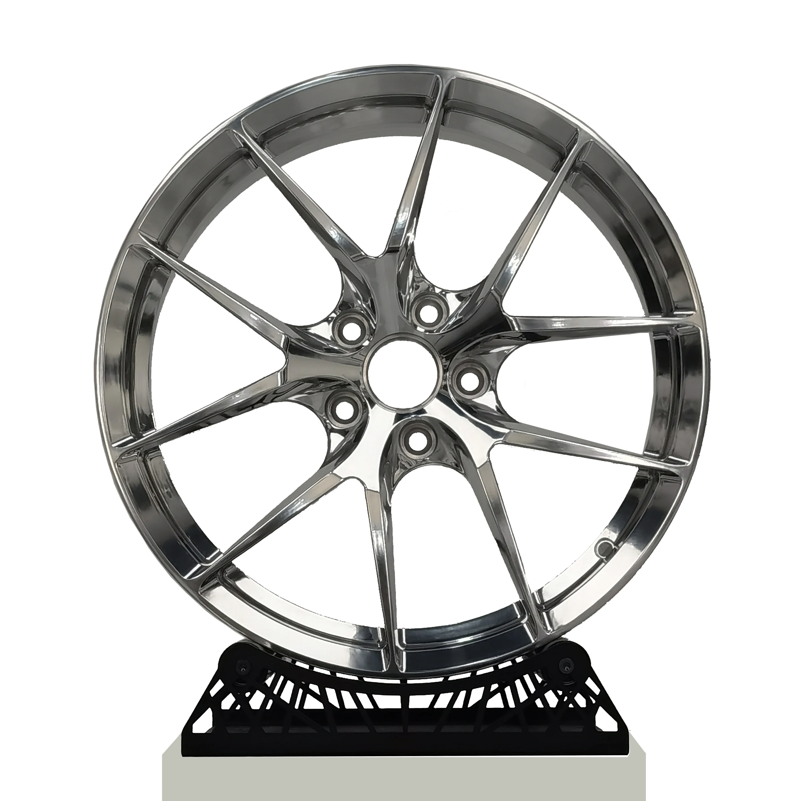 Hot Sales VS-5RS Forged Wheel 18 19 20 21 22 23 24 Inch Polished Silver Car Wheels Rims for / F30 M2 F87 Corvette / Cor view 3