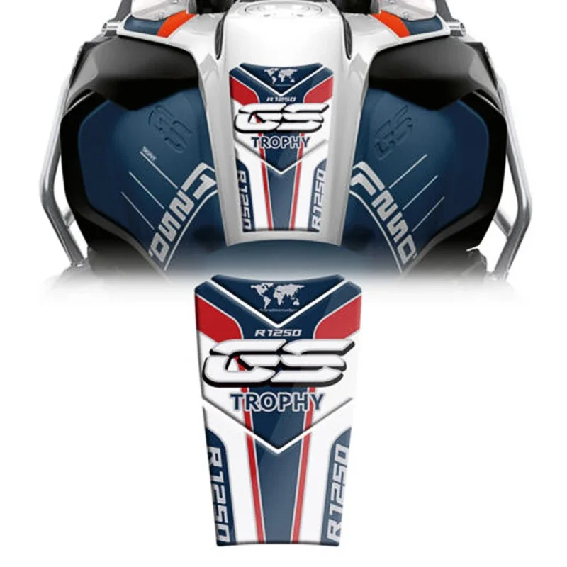 

Suitable for BMW R1250GS Adventure Trophy 2019, 2020, 2021, 2022, 2023 Motorcycle Fuel Tank Pad Protection Sticker
