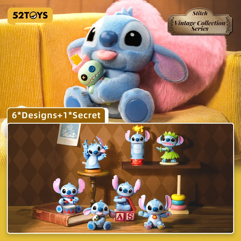 Vintage Cartoon Collectible - 52TOYS Blind Box Stitch Vintage Collection