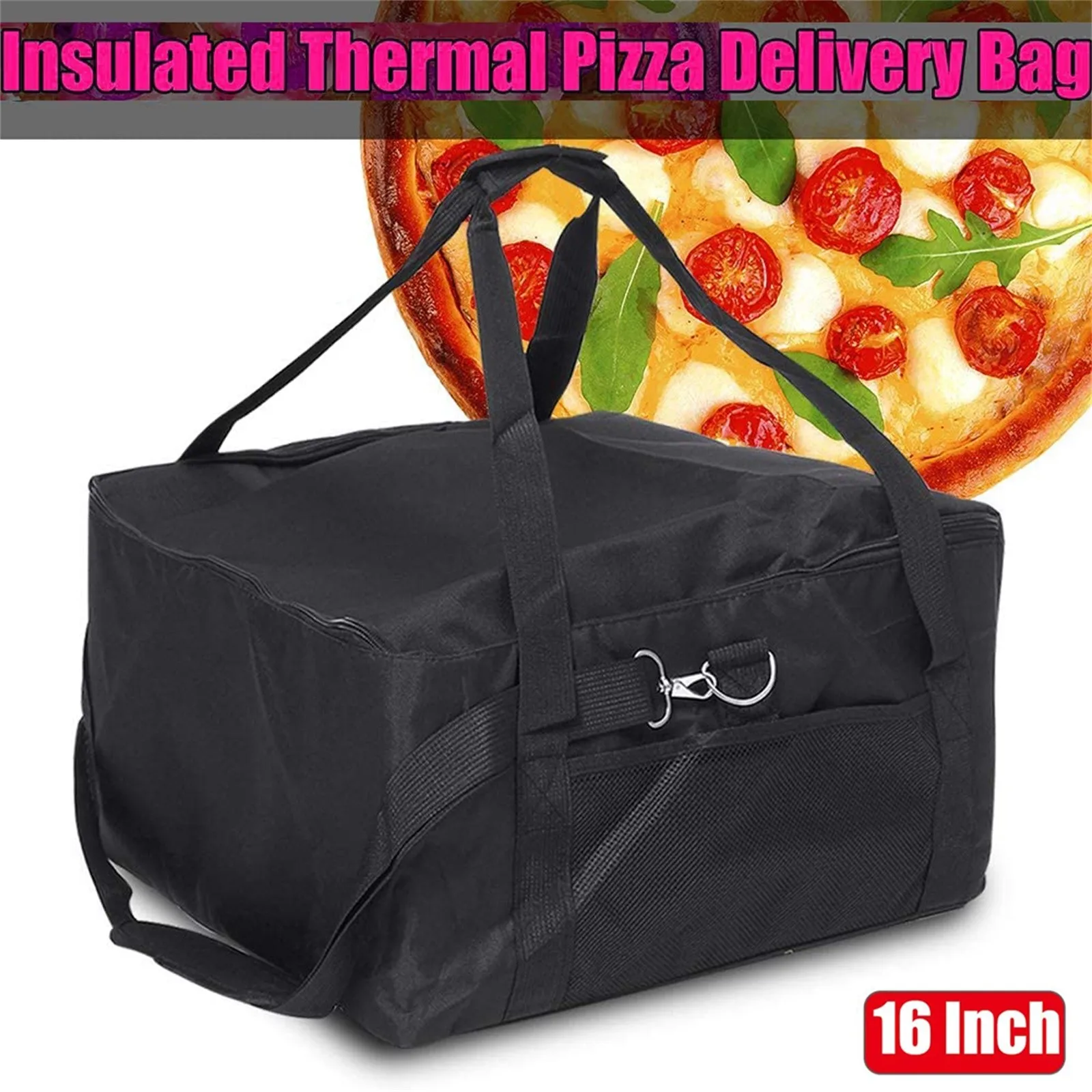 Pizza Food Thermal Bag Food Delivery Bag Waterproof Insulated Pizza Bag Cooler Storage Bags Insulation Picnic Portable Ice Pack