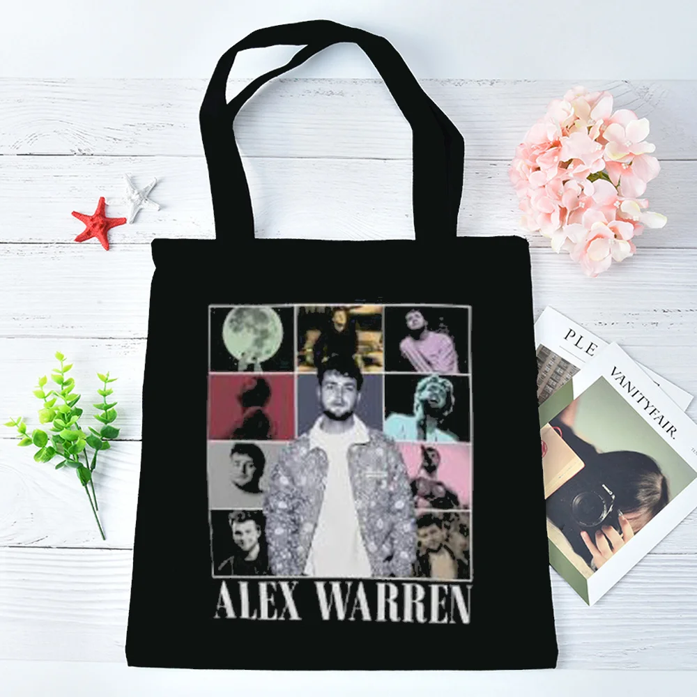 Alex Warren tote bag shopper personnalisable y2k shoulder  woman