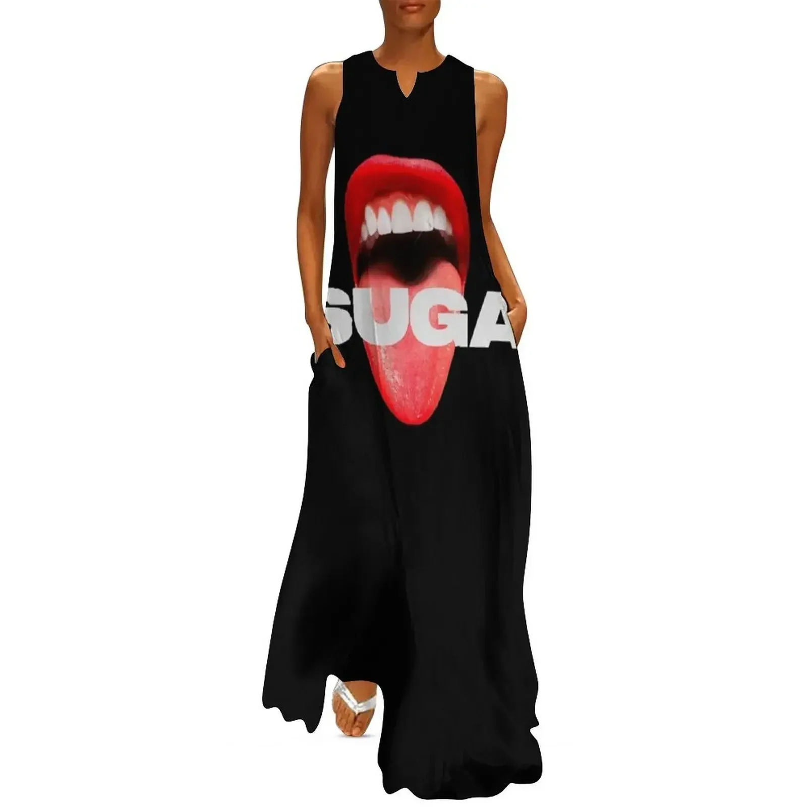 

SUGA-megan thee stallion Long Dress dresses summer woman 2025 dress women summer Women's summer long dress beach dresses
