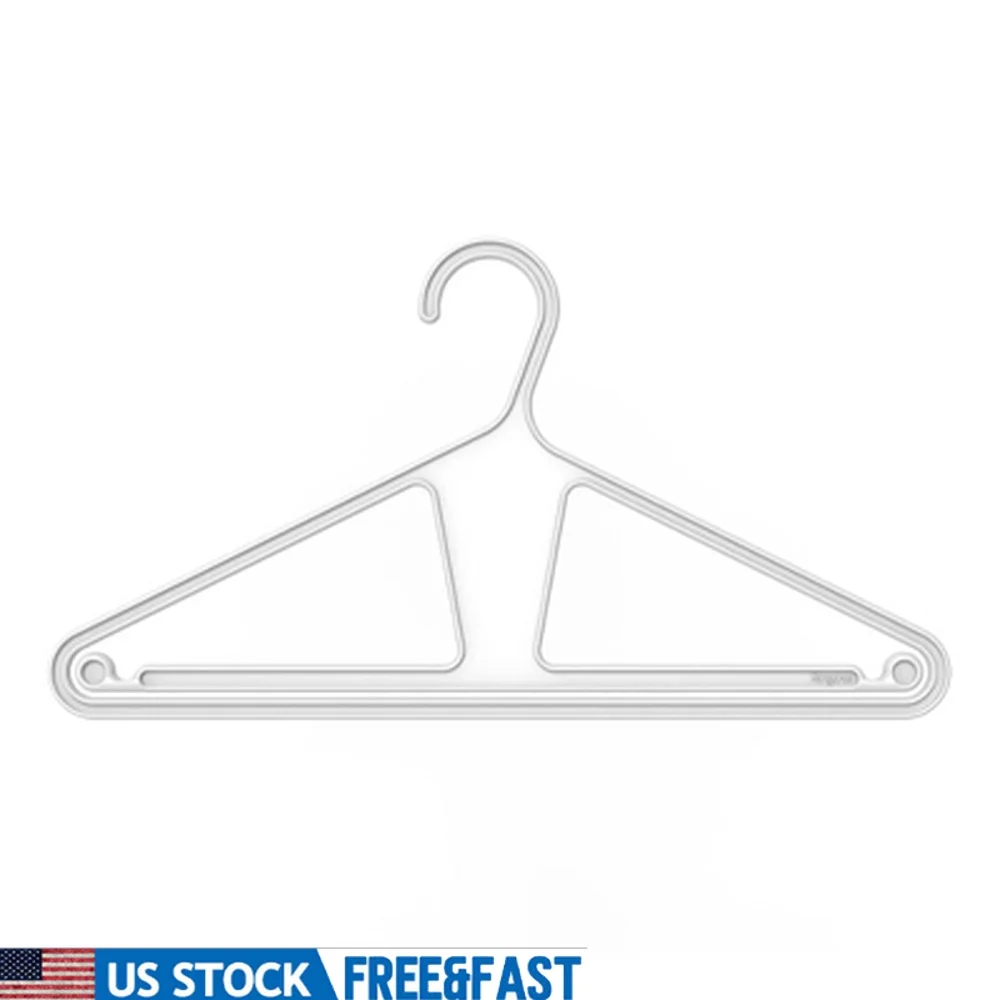 

30 Pack Eco-Friendly Clothes Hangers Heavy Duty Clip Design Closet Organization Wrinkle-Free Storage Versatile Outfits Pants