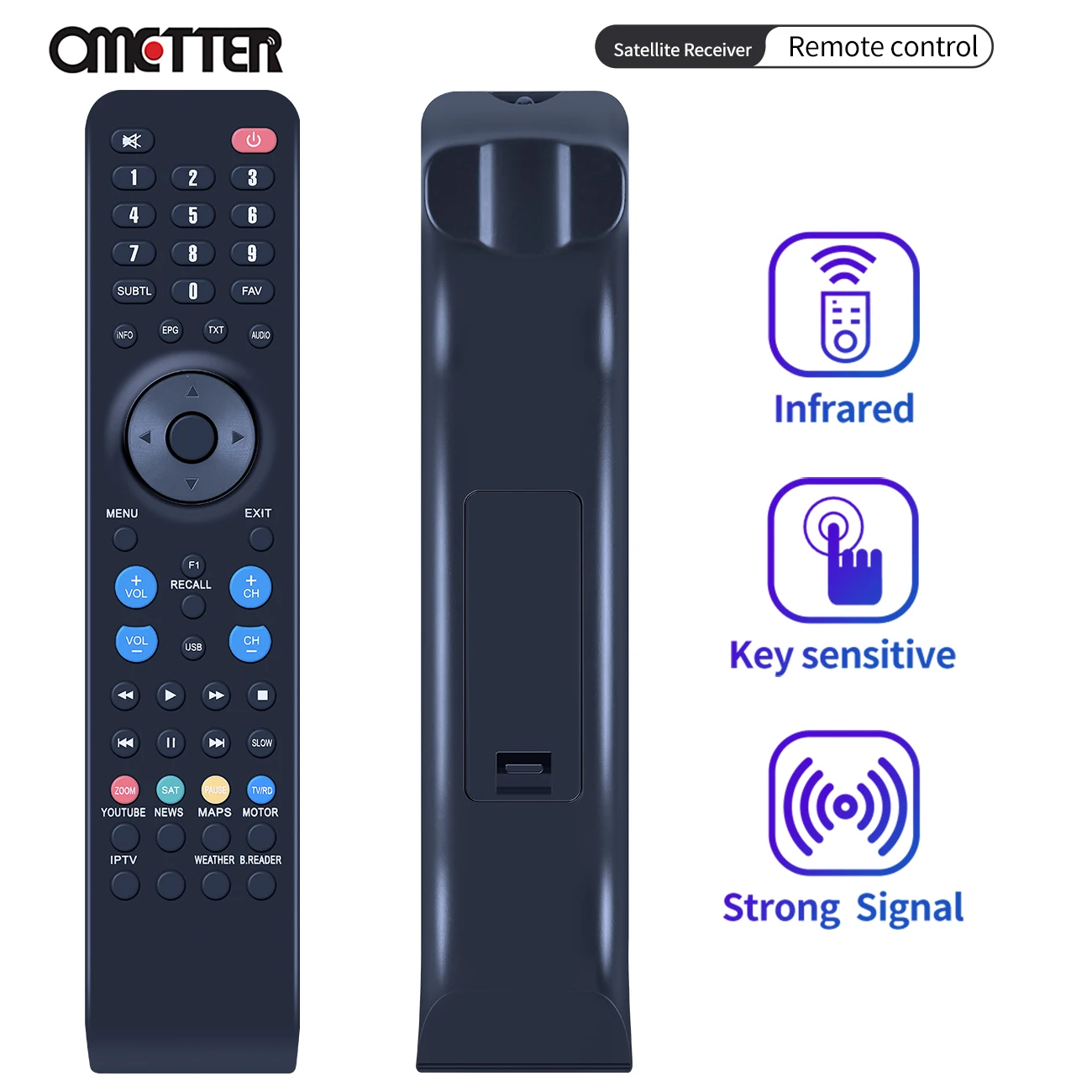 

New Remote Control Suitable for HE@D Digital Istar Set Top Box Controller X1000 X1500 X2200 X3500 X4000 X25000 X50000 X9900