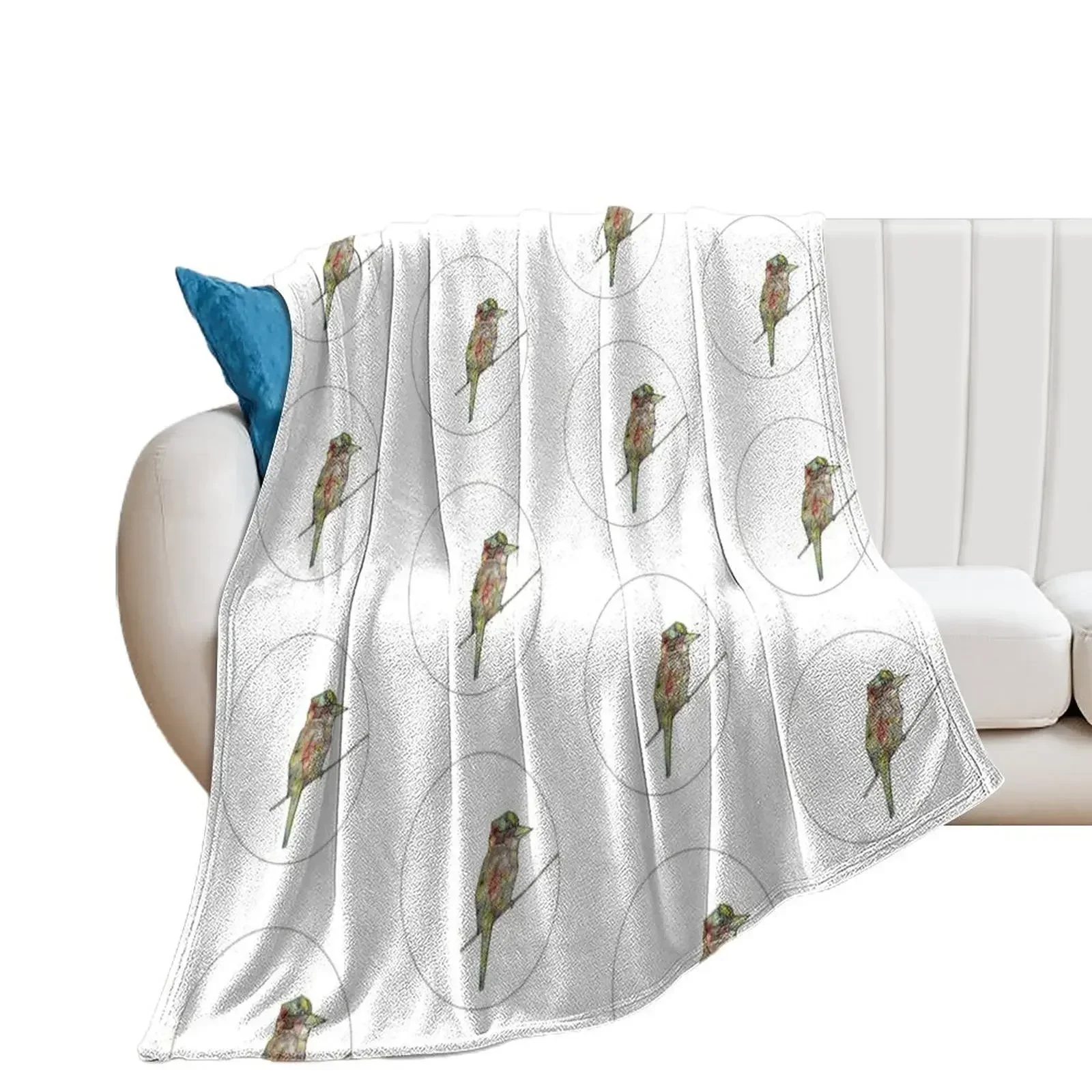 Kookaburra Throw Blanket decorative Blankets Sofas Of Decoration Blankets