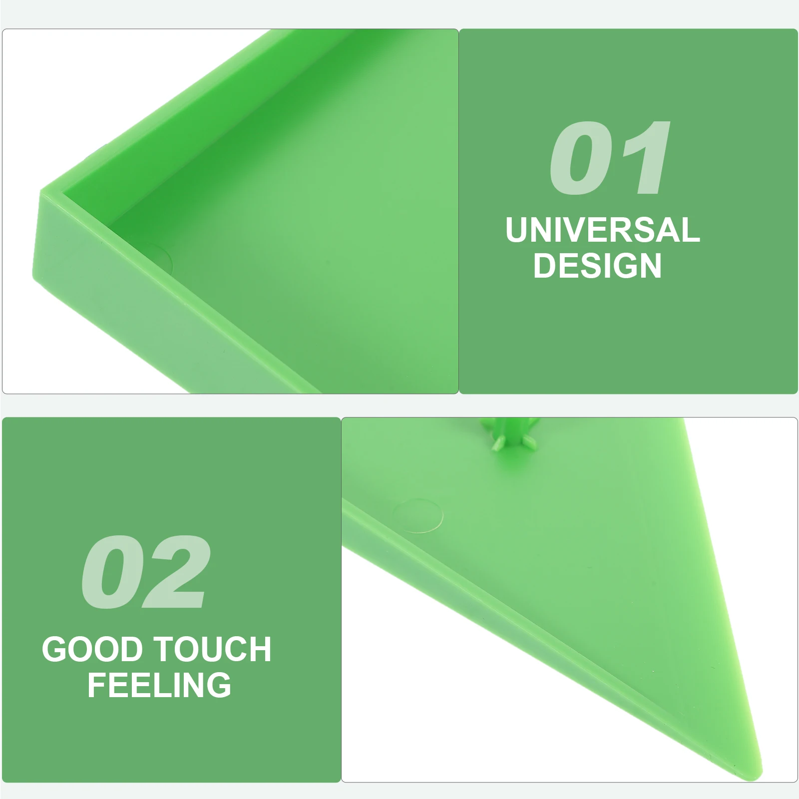 

4pcs Foosball Table Accessories ABS Corner Protectors Anti Scratch Universal Triangle Shape for Most Tables