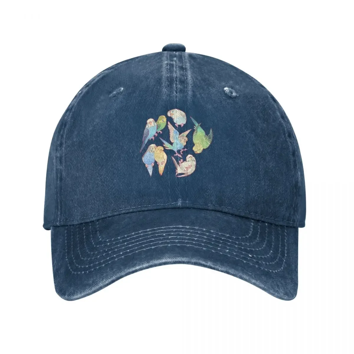 Budgie bunch bubblegum ice cream flavored Baseball Cap fishing hat Fashion Beach hiking hat Female Men's