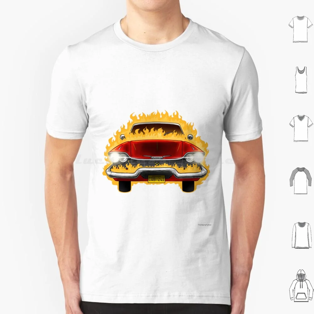 كريستين فيري فيوري تي شيرت قطن للرجال والنساء يمكنك صنعه بنفسك طباعة كريستين سيارة رعب بليموث