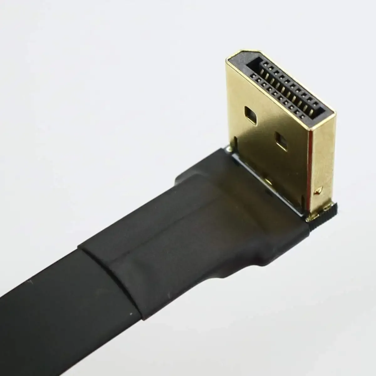 ADT-Link Mini-DP to DP Flat Cable HDR Video Audio Mini DisplayPort V1.2 Cable for Video Card Graphics Card GPU Extension 3-300cm