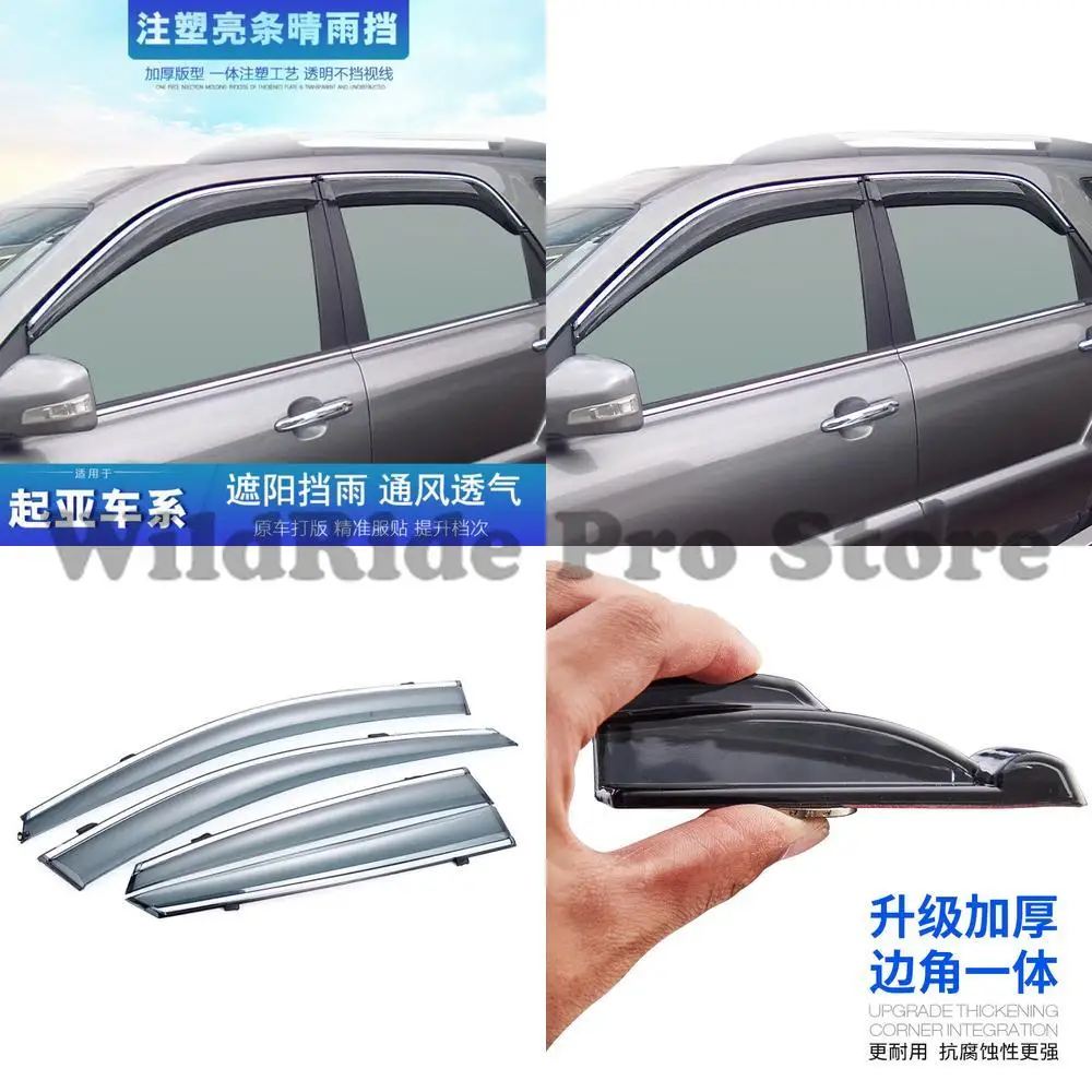 

1 комплект формованных дождевиков для Kia Sportage Sorento K7 KX7 Carens Borrego