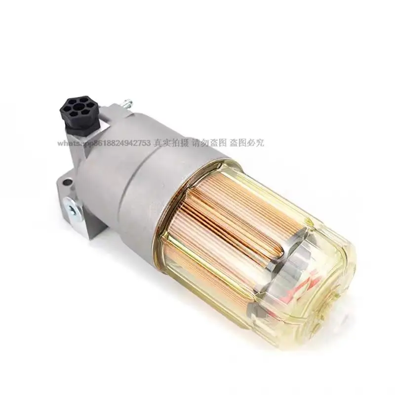 For HITACHI ZX 981 Electricity injection Water separator Diesel filter assembly With hand pump function excavator accessories