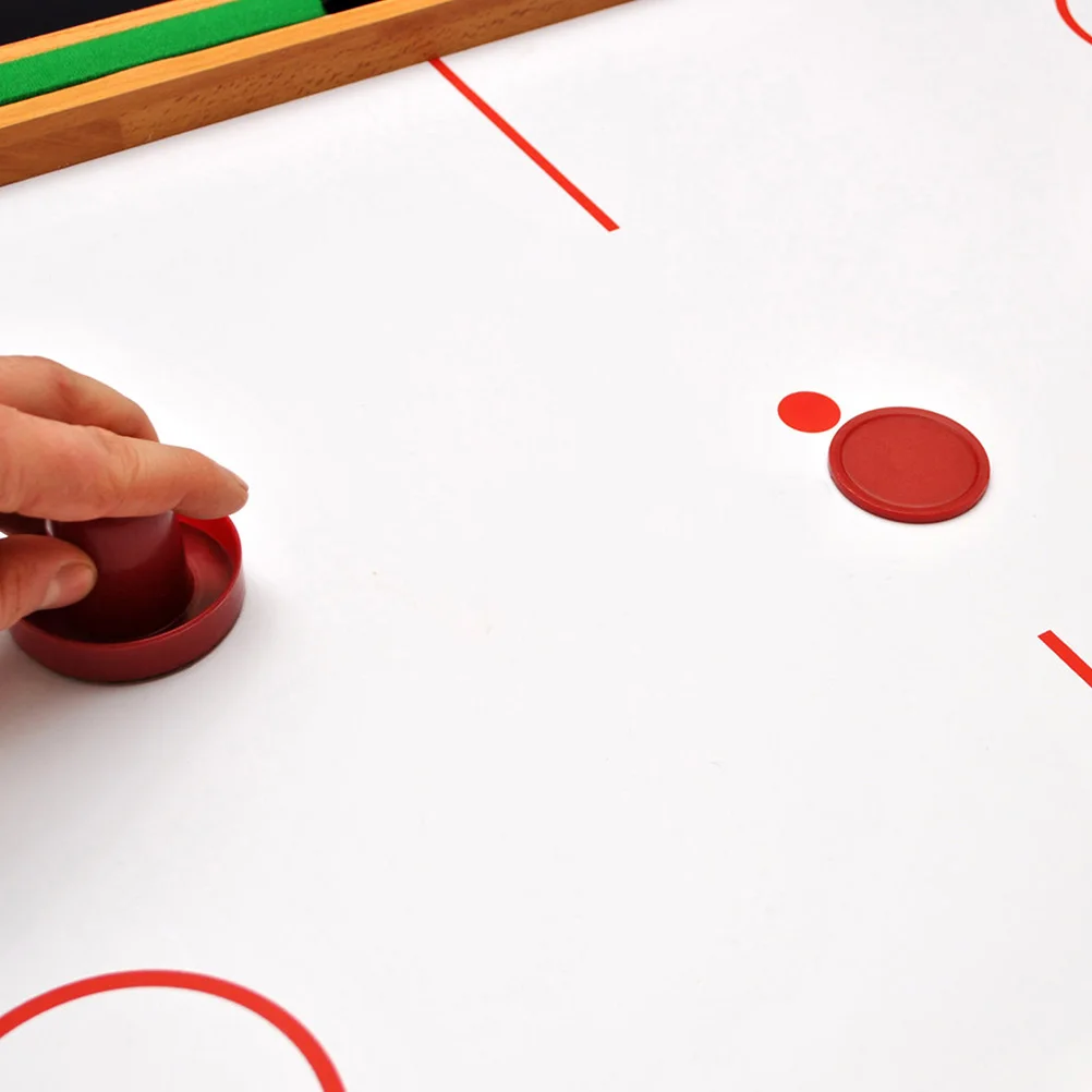 

4Pcs Air Hockey Pucks Replacement Durable Plastic Table Hockey Accessories for Indoor Arcade Games Game Table Accessories