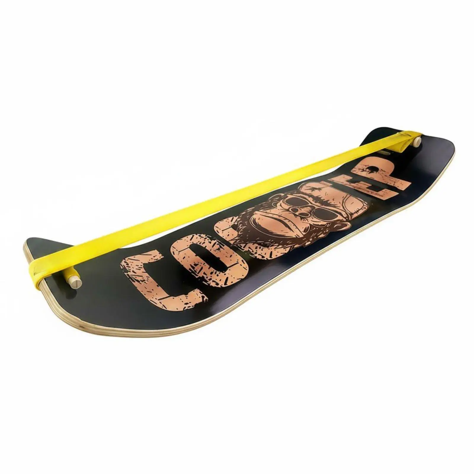 Strap Balance Board Multi-Use Wooden Balance Board Stable