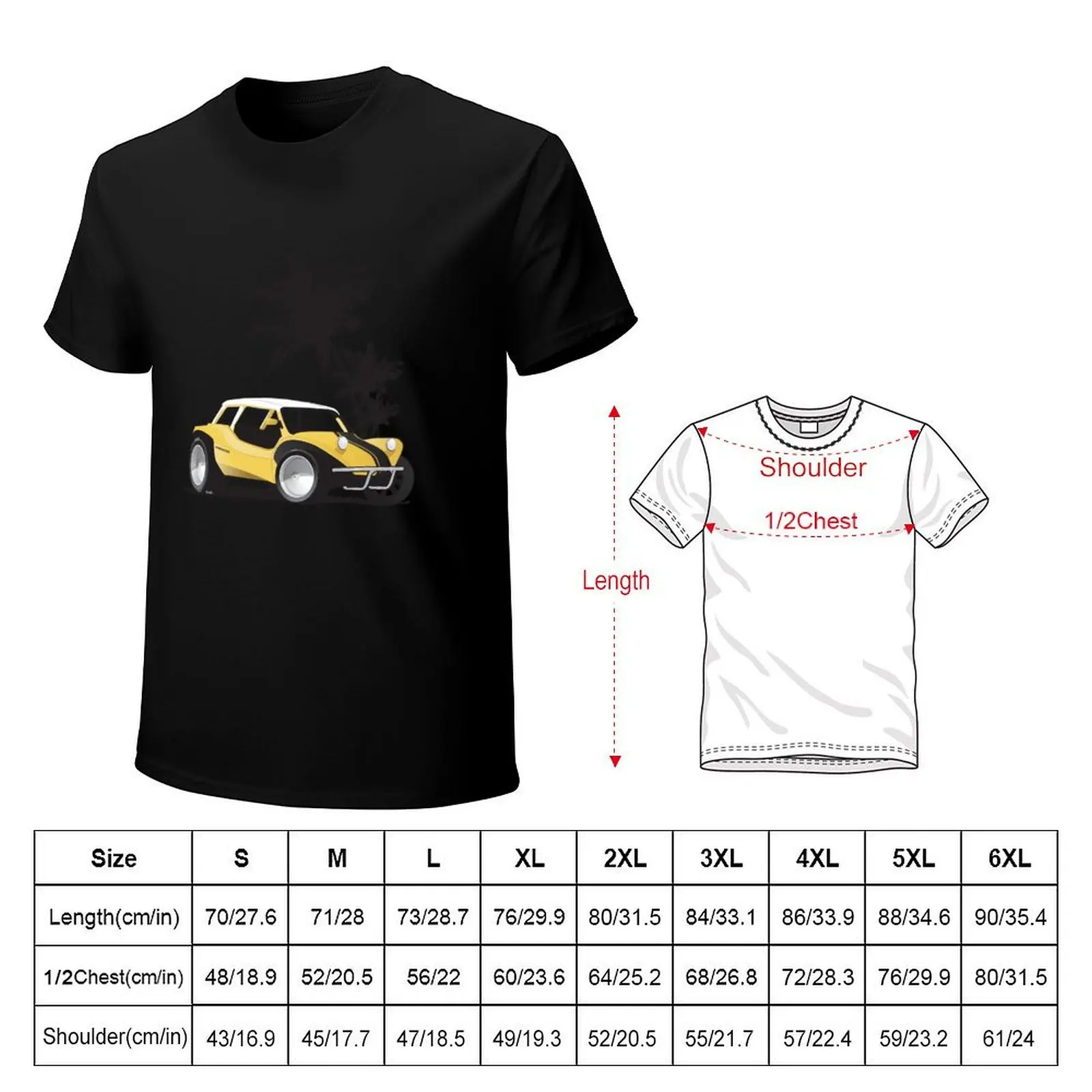 Speed Racer Beach Buggy T-Shirt funny costumes baggy shirts Blouse vintage t shirt men