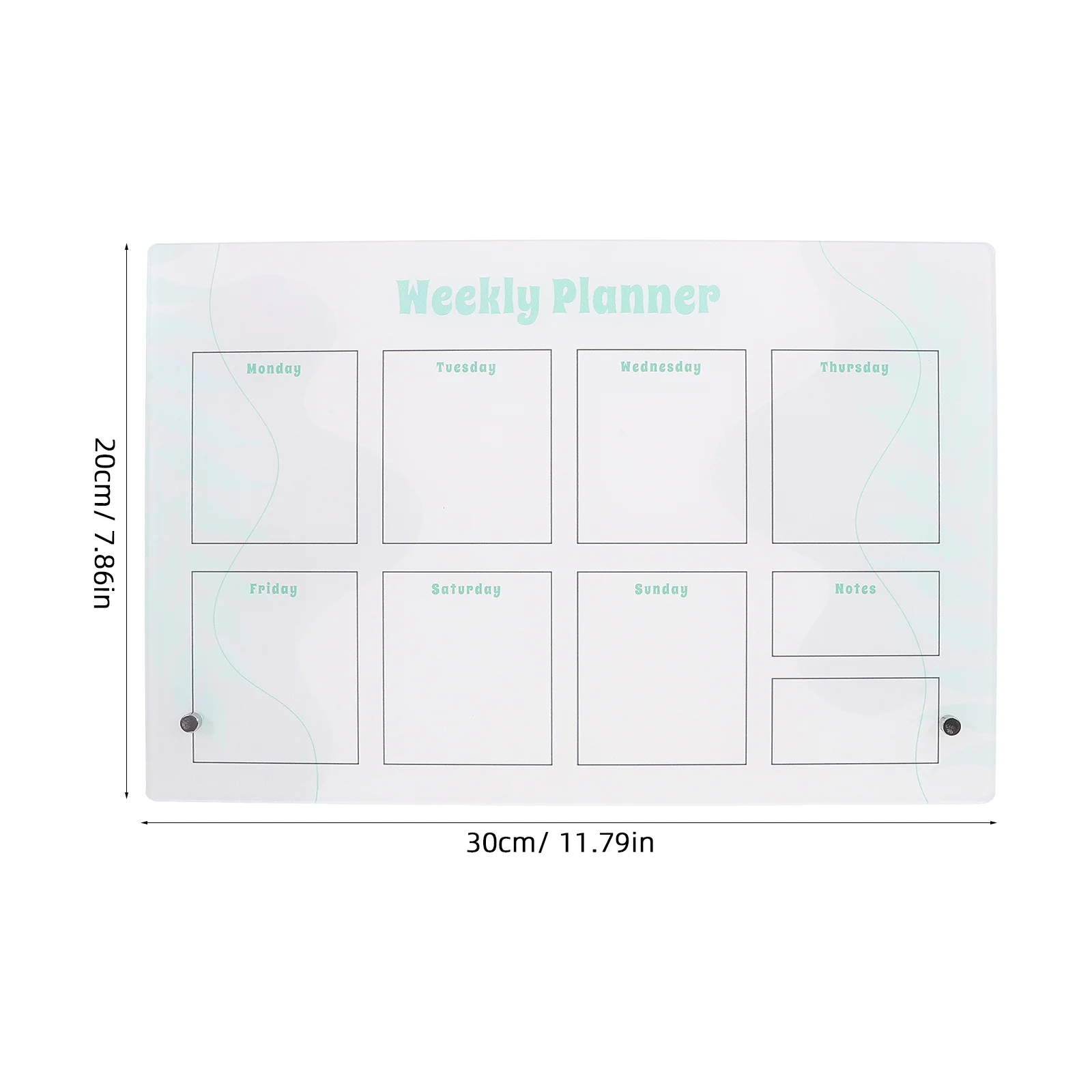 1세트 데스크탑 메모 보드 자석 스케줄 플래너 지울 수 있는 재사용 가능한 실용적인 선물 홈 데코 드라이 지우개 보드
