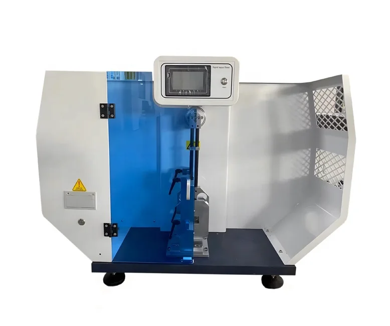 Equipo de Prueba de Impacto Izod Charpy 5J para Plásticos, Precio de la Máquina de Prueba de Impacto de Péndulo ISO179