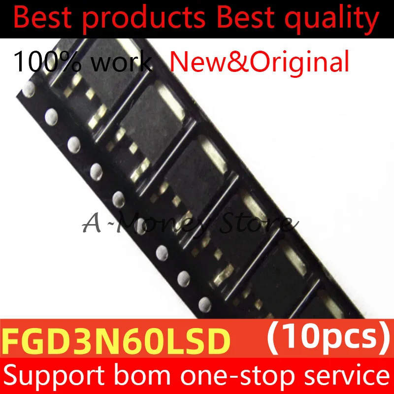 (10pcs)FGD3N60LSD 3N60LSD TO-252