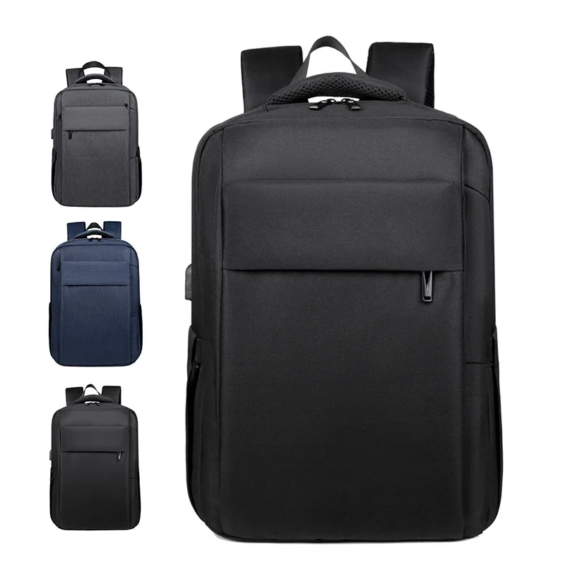 

New Men's Portable Business Backpack Large Capacity Travel Backpack Junior High School Student Lightweight School Bag