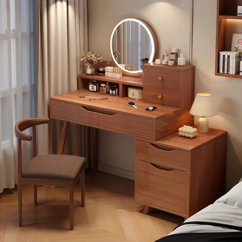 

Vintage European Dressing Table Beauty Bedroom Makeup Luxury Dressing Table Mid Century Service Penteadeira Trendy Furniture