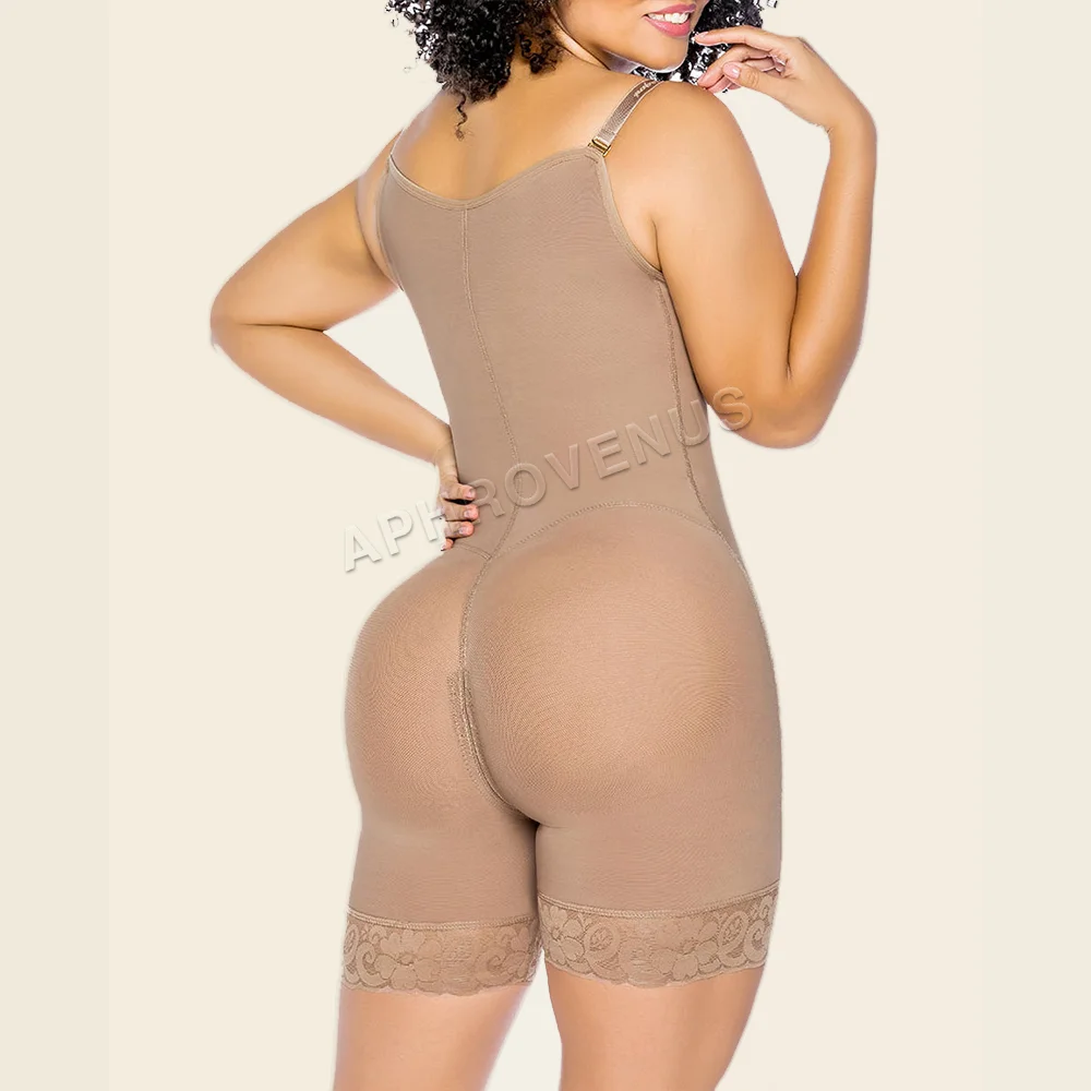 Fajas High Comfort Front Zipper And Hooks High Compression Shaper for Post-operative Recovery Use  Tummy Control Shapewear