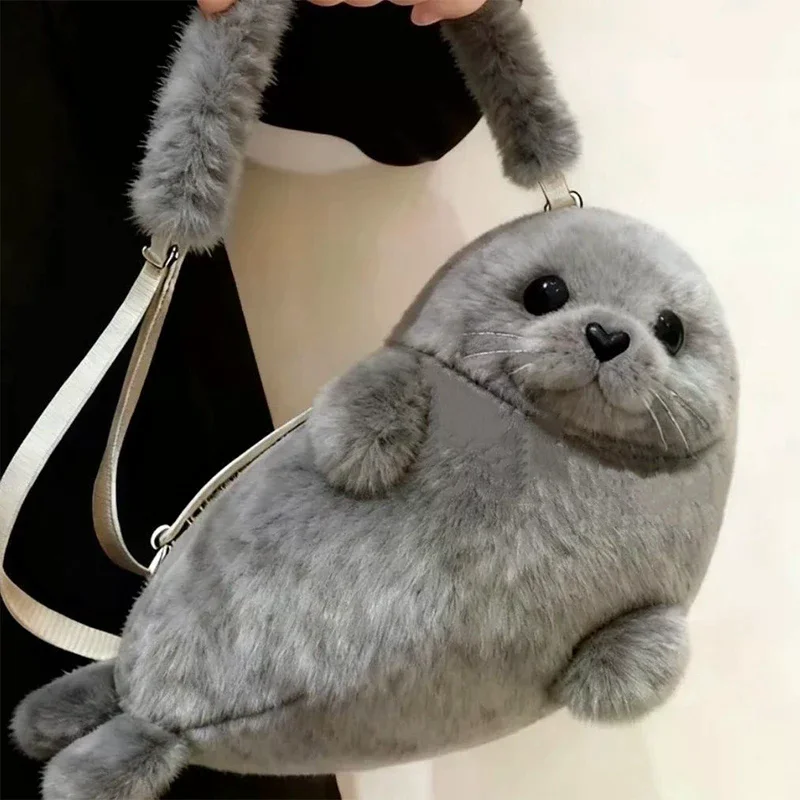 

Очаровательная плюшевая сумка с уплотнением, портативная осенне-зимняя новая милая меховая сумка с уплотнением, женская сумка, мягкая женская сумка для девочек