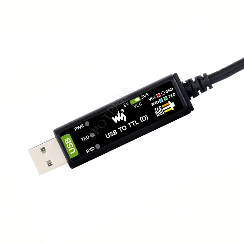 Industrieller USB-zu-TTL D FT232RNL UART-Dose für Raspberry Pi 5-Terminal-Debug
