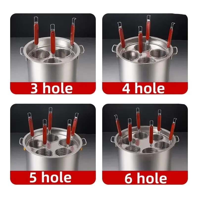 Stainless Steel Large Stock Soup Pot, Noodle Cooking Bucket, Dumpling Cooker with Food Drawer Tray, Multi-purpose Steamer Pot