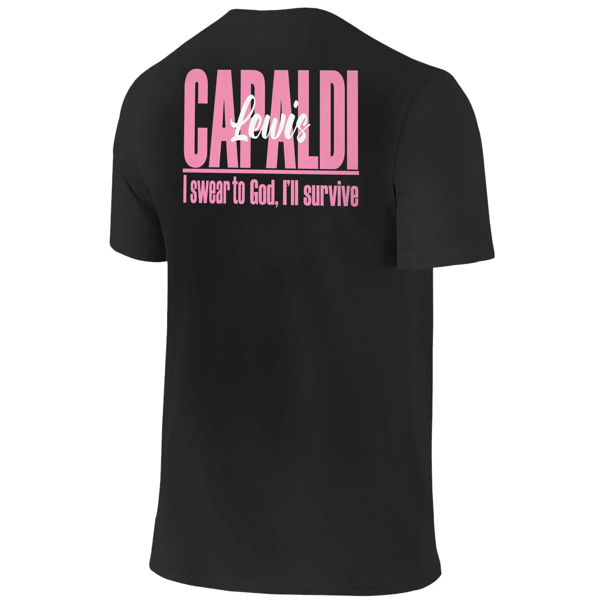 المغني لويس C-كابالدي الرجال تي شيرت الجدة تيز قصيرة الأكمام س الرقبة تي شيرت القطن هدية فكرة الملابس