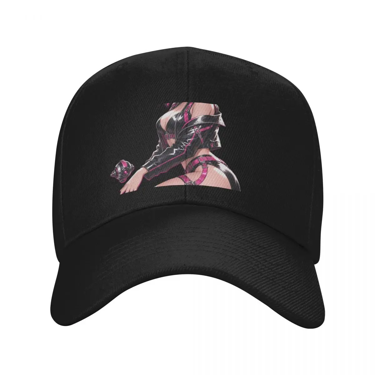 Fashion Anime Hacker Girl Drone baseball cap Protects The Forehead Tennis Female