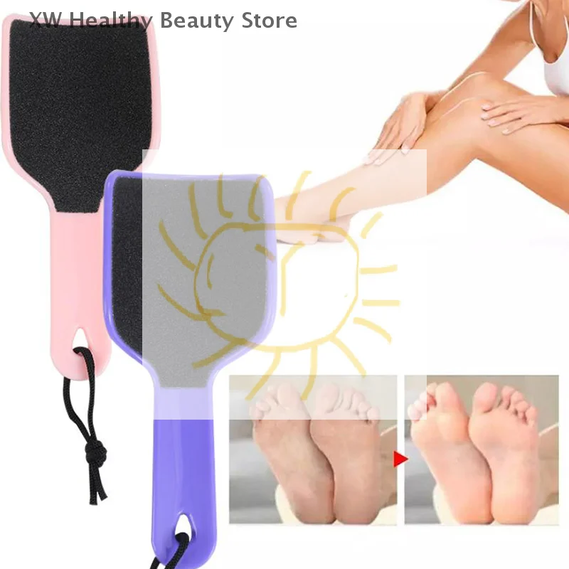 ตะไบเท้าโค้ง ขจัดหนังด้านและตาปลา สำหรับเท้า ตะไบเท้าสองด้าน สำหรับทำเล็บเท้าแบบมืออาชีพ ตะไบเท้ารูปตัวยู เครื่องขัดเท้า