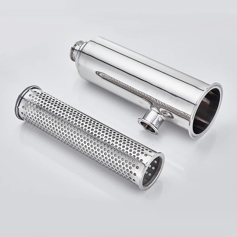Filter einsatz Ersatz von Ellenbogen Inline-Filter Sieb Homebrew Bier brauen sus304 Edelstahl – Detail 4