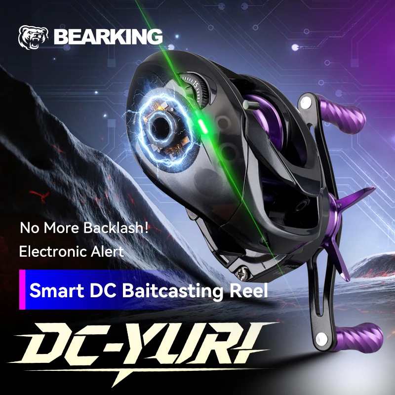 リール BEARKING YURI-DC BEARKING YURI-DC electronic brake waterdrop wheel 158g micro