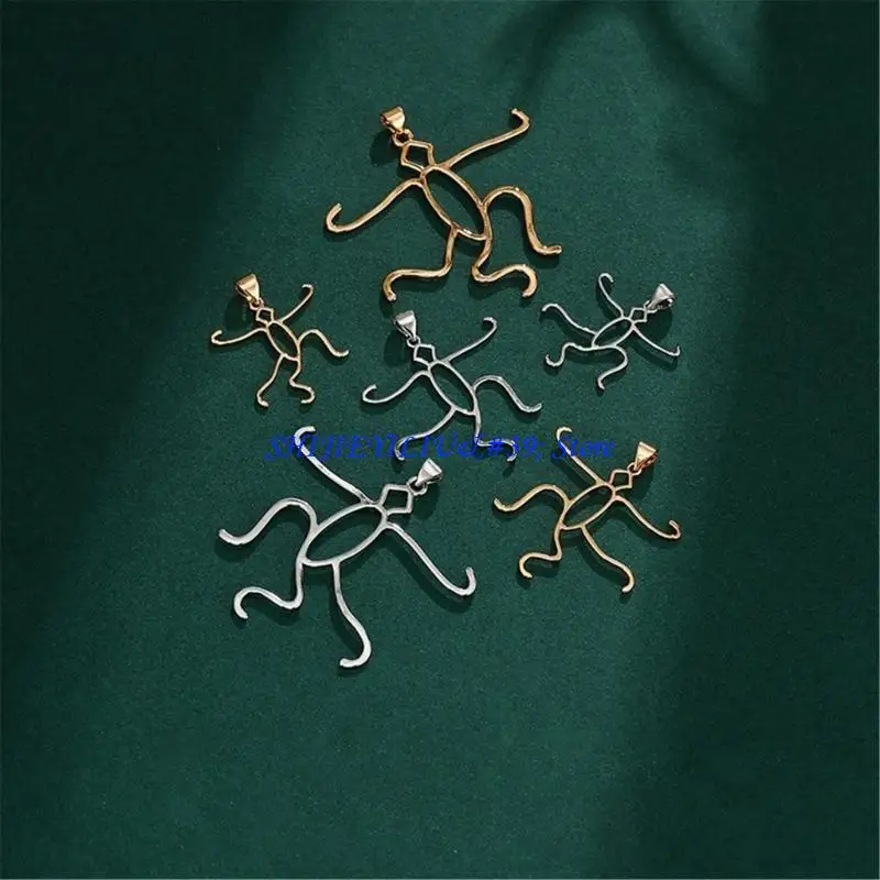 

E21F Pendant Frame Unique Necklace Pendant Base Alloy Material Claw Pendants