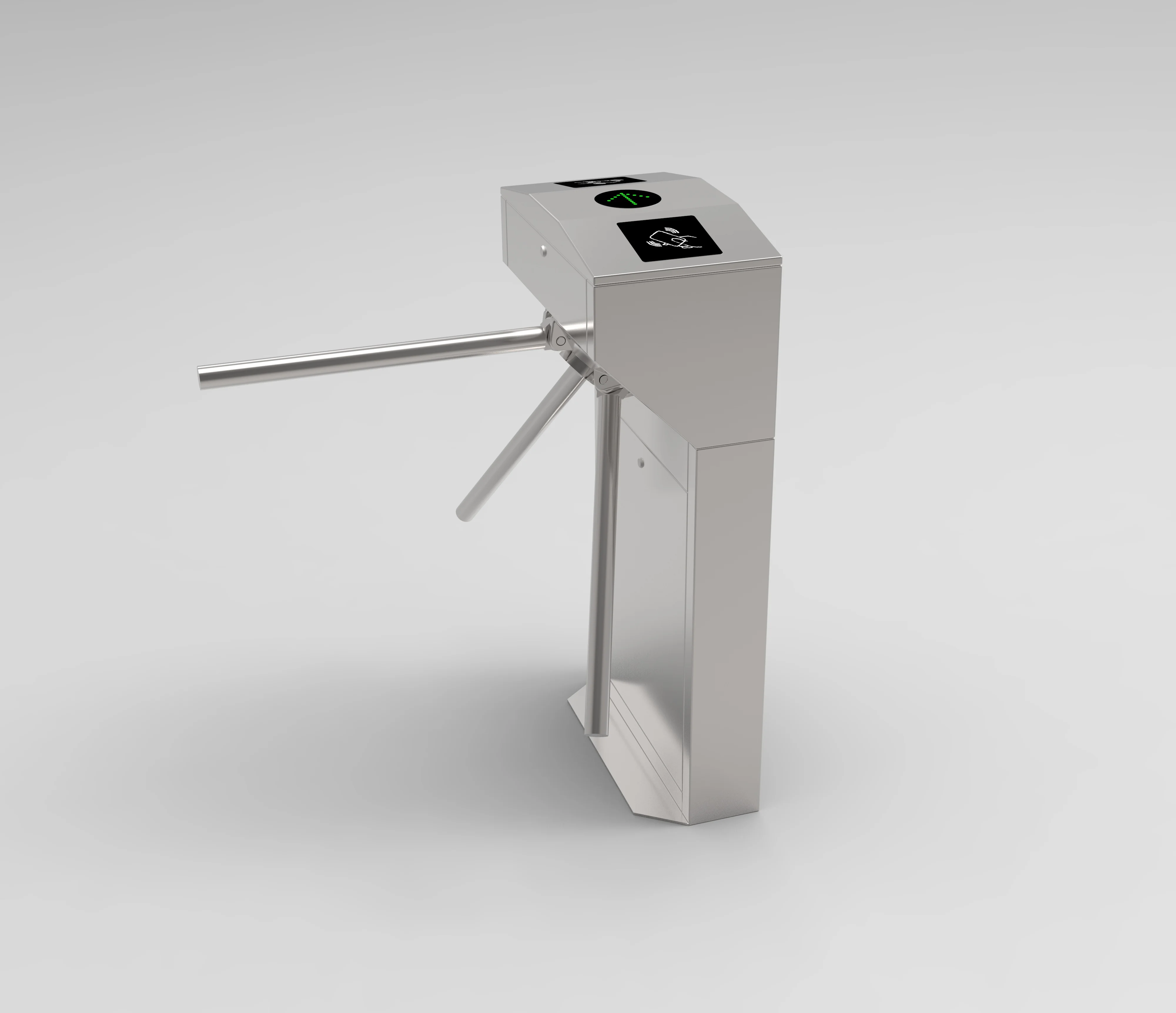 

Best & Hot Sales Face Card & Fingerprint QR Code Turnstile With Tripod High-genre Access Control Product