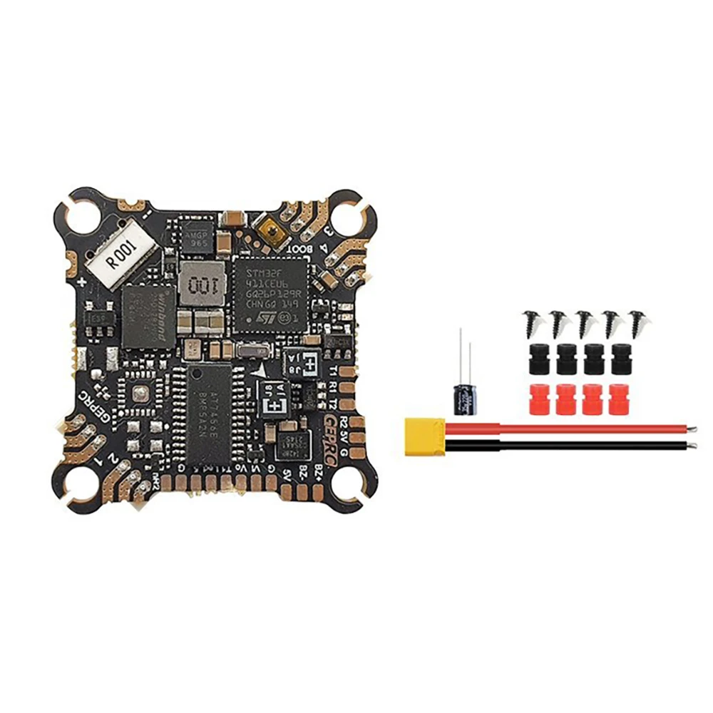 

GEPRC TAKER F411 8Bit 12A AIO F4 OSD Flight Controller Built-in 12A 2-4S 4in1 ESC for RC Drone FPV Racing