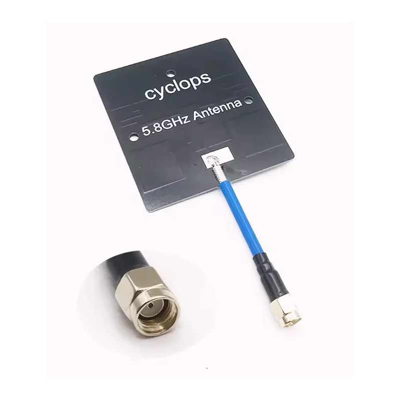 5.8G 14dBi High Gain Directional Patch Antenna RP-SMA/SMA for RC Fixed-Wing FPV Receiver Multicopter Part
