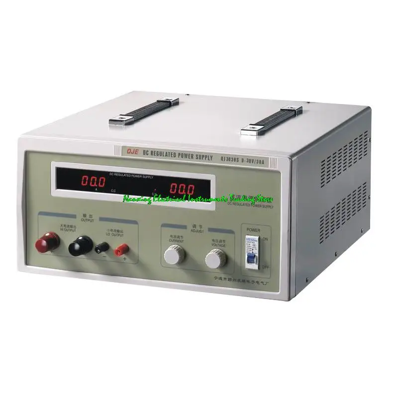 Fast arrival QJE QJ6030S  High Power DC LAB POWER SUPPLY Single phase 0-60V 0-3A resolution 100mV 100mA