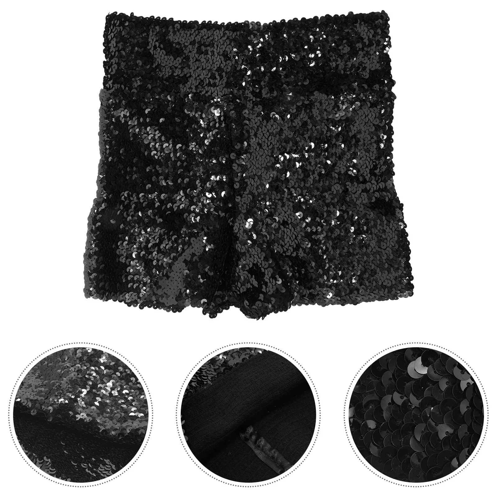 

Sequin Shorts High Elastic Stretch Jazz Dance Performance Costume Shorts Women Glitter Outfit Stage Costume Women