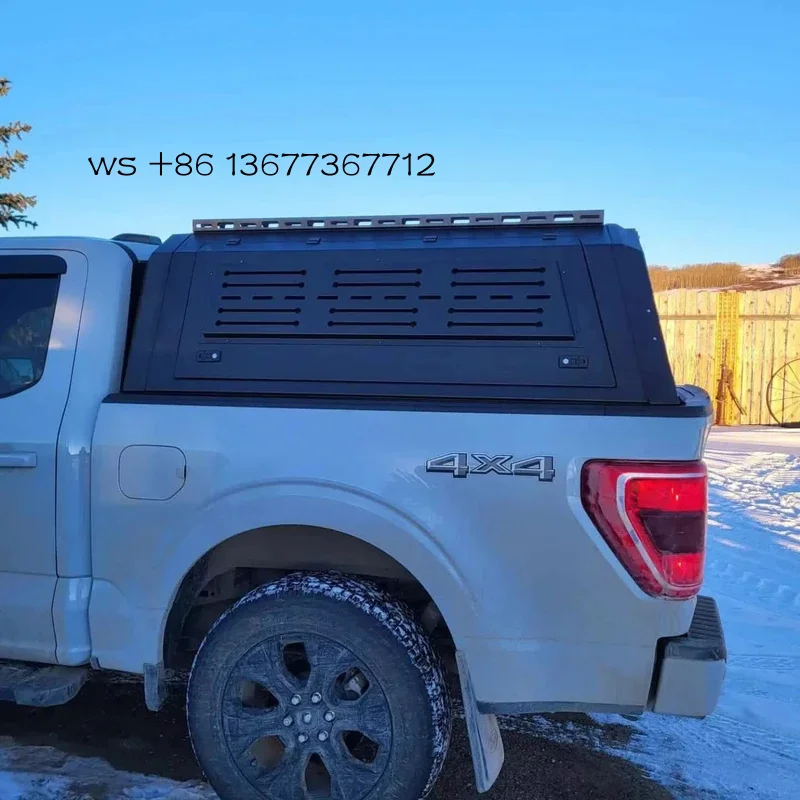

Factory hot salesWaterproof Anti-Rust Aluminum Pickup Canopy F-150 Truck Bed Camper Shell Heavy-Duty Smart Locking