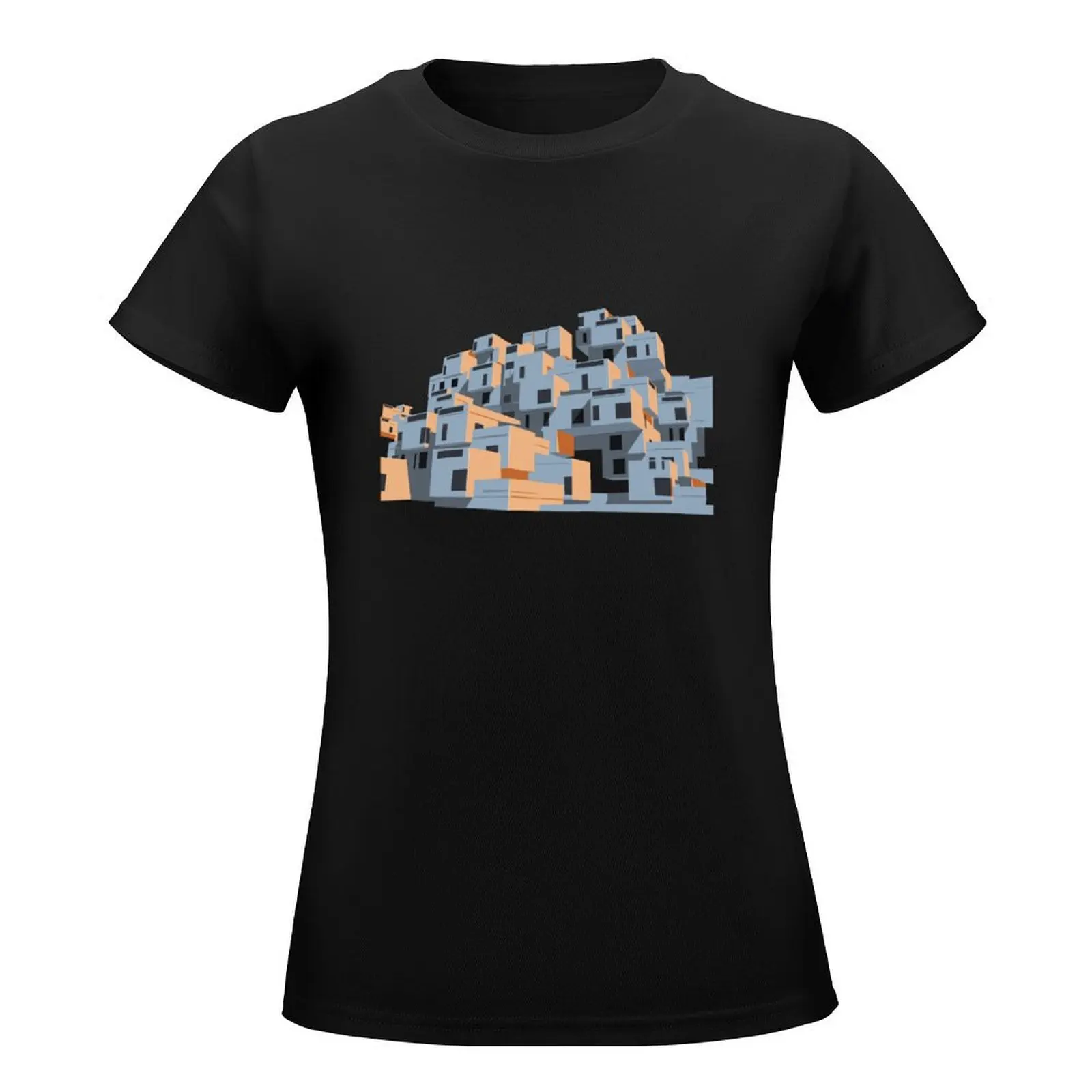 Habitat 67 T-Shirt Aesthetic clothing animal print shirt for girls t-shirt dress for Women long