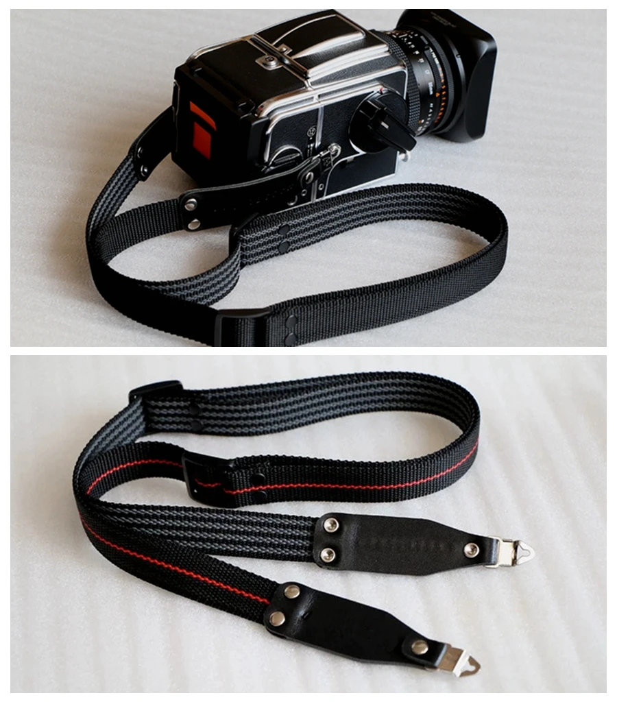 Camera Nylon Anti slip Shoulder Strap Leather Ports Wide shoulder Band Comfortabl Gallus for HASSELBLAD 500cm 501cm 503cw 503cx