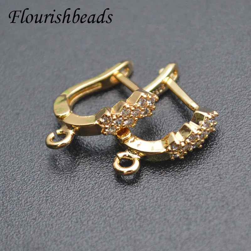 Various Style Jewelry Findings Gold Silver Color Earring Hooks Leverback Earwire Clasp Accessories for Handmade Making